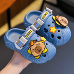 Capybara AirSoft breathable EVA kids summer sandals in multiple colours by Bunnie & Minnie