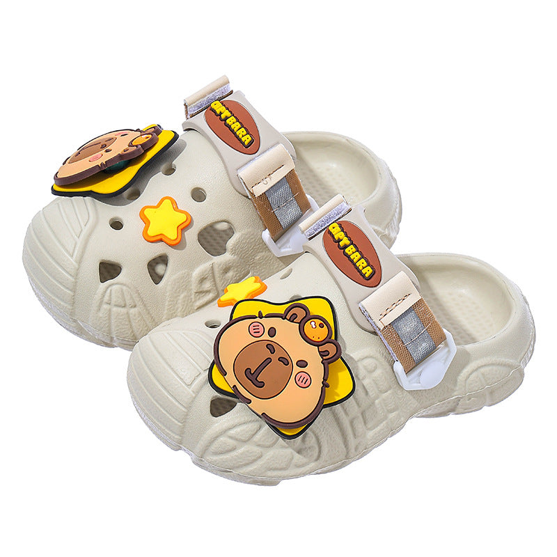 Capybara AirSoft breathable EVA kids summer sandals in multiple colours by Bunnie & Minnie