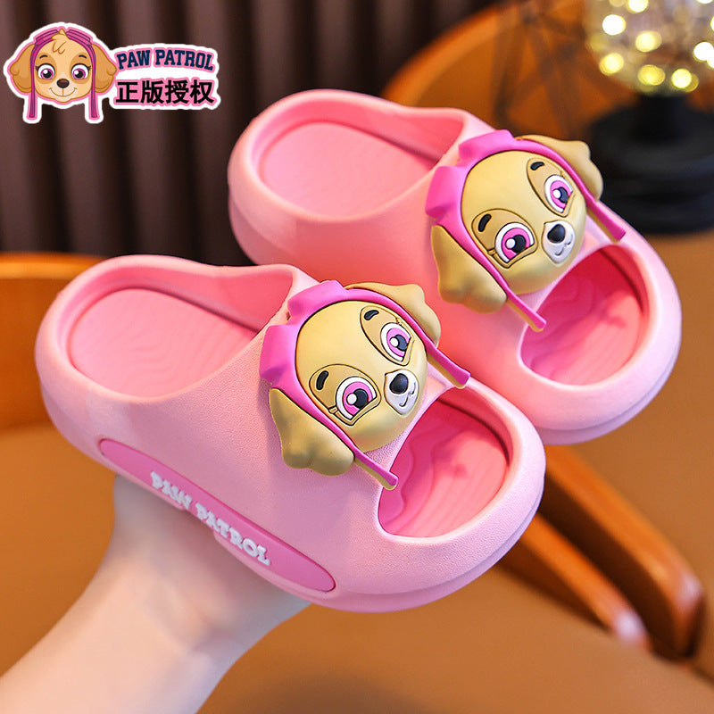 Paw Patrol themed soft step kids slippers for indoor wear by Bunnie & Minnie