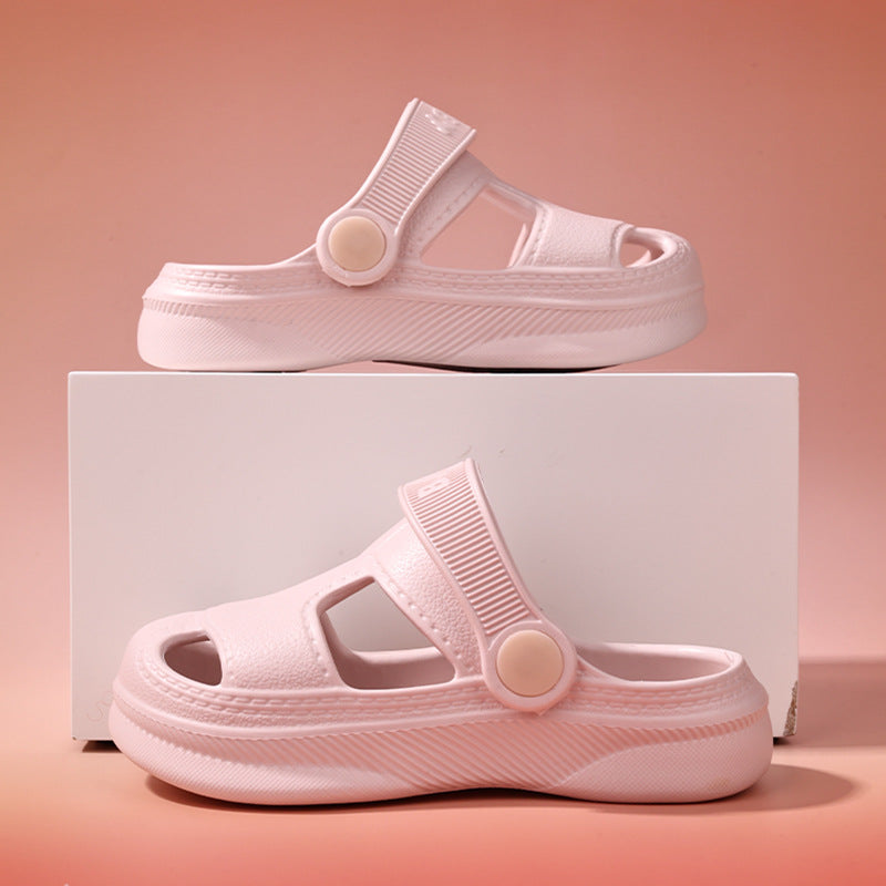 Soft sole non-slip summer clogs for kids in multiple colours by Bunnie & Minnie