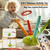 [battery model] 2-in-1 dinosaur sports machine [ring + skipping rope] e-commerce box