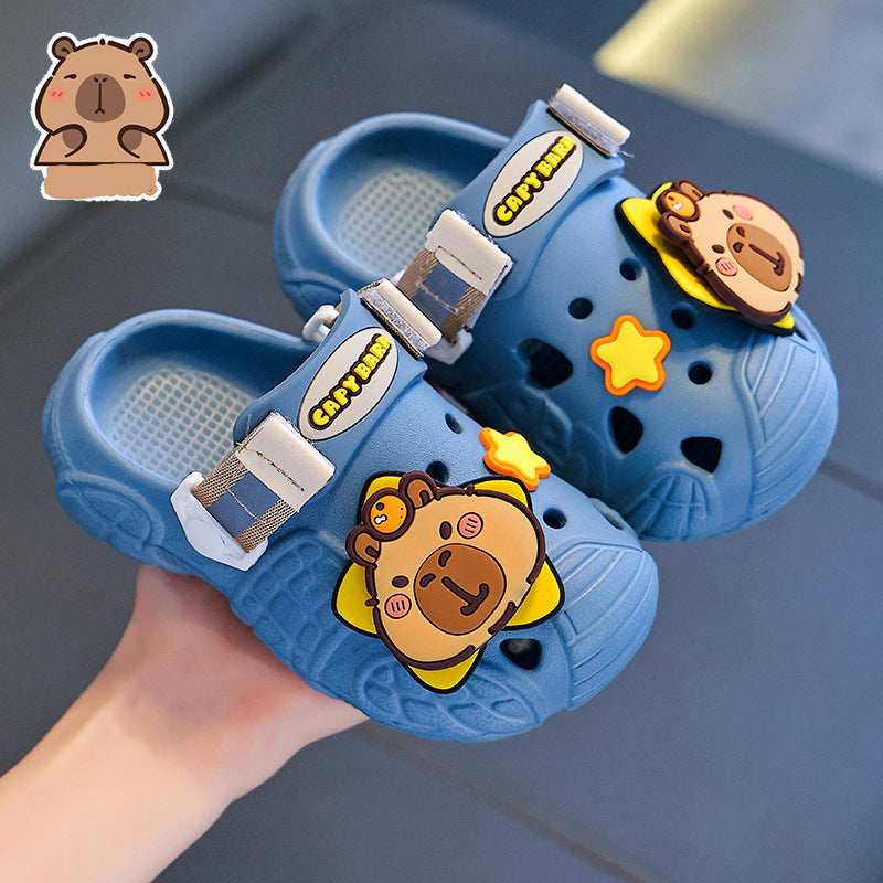 Capybara AirSoft breathable EVA kids summer sandals in multiple colours by Bunnie & Minnie