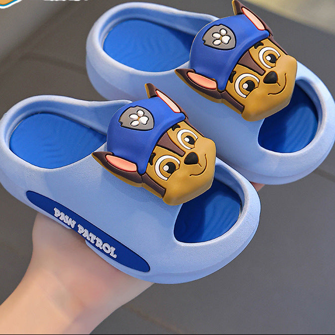 Paw Patrol themed soft step kids slippers for indoor wear by Bunnie & Minnie