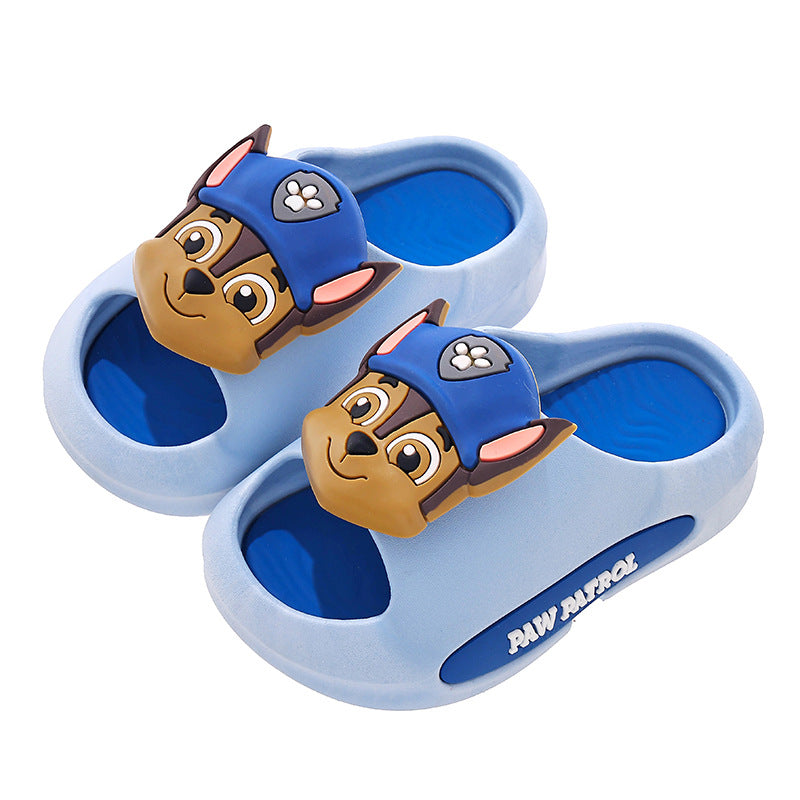 Paw Patrol themed soft step kids slippers for indoor wear by Bunnie & Minnie