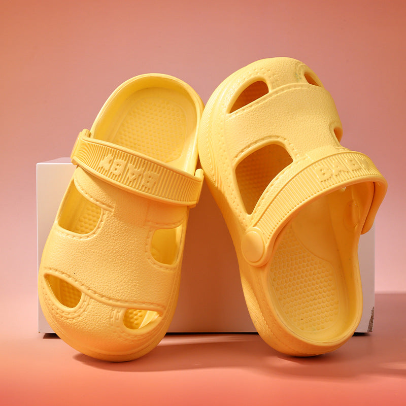 Soft sole non-slip summer clogs for kids in multiple colours by Bunnie & Minnie