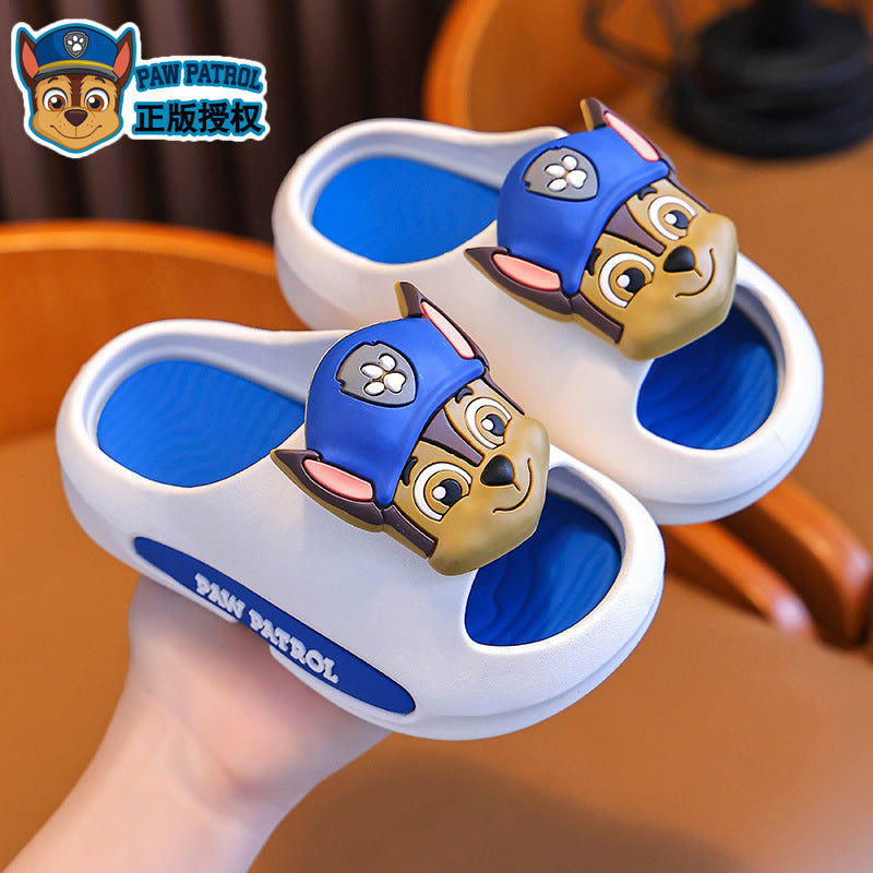 Paw Patrol themed soft step kids slippers for indoor wear by Bunnie & Minnie