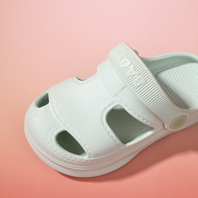 Soft sole non-slip summer clogs for kids in multiple colours by Bunnie & Minnie