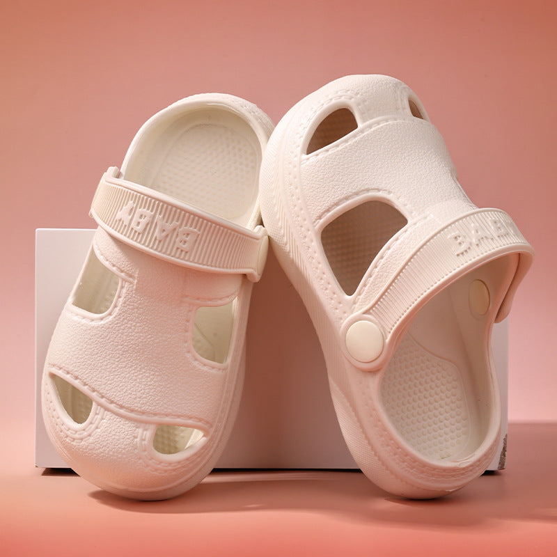 Soft sole non-slip summer clogs for kids in multiple colours by Bunnie & Minnie