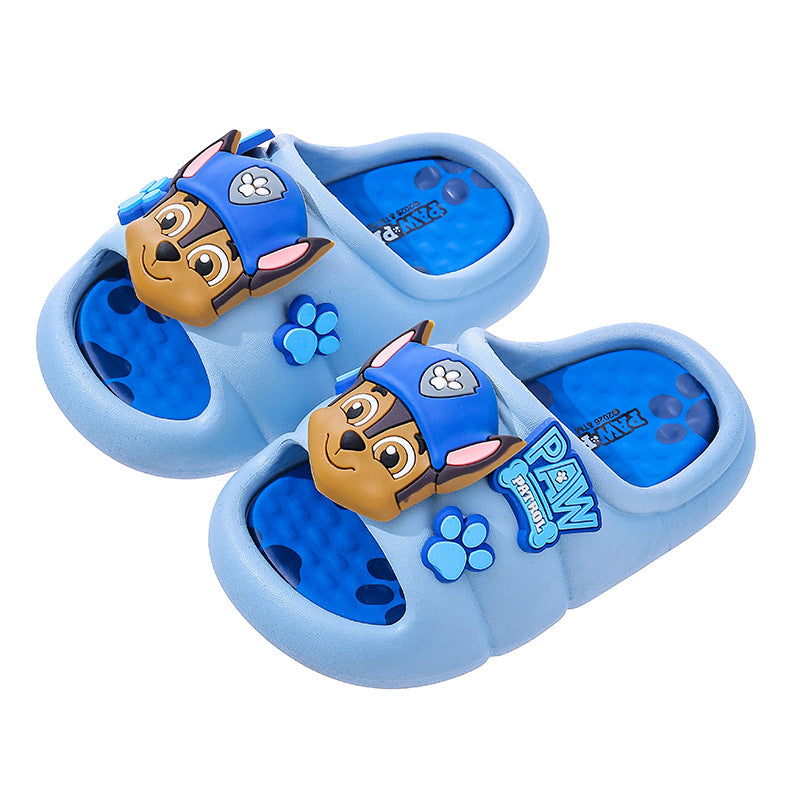 Paw Patrol themed kids sandals with soft non-slip sole by Bunnie & Minnie