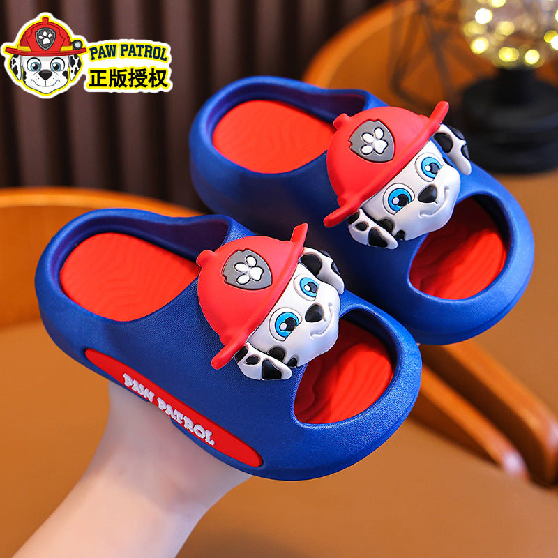 Paw Patrol themed soft step kids slippers for indoor wear by Bunnie & Minnie