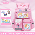Astronaut space-themed large capacity school backpack for kids by Bunnie & Minnie