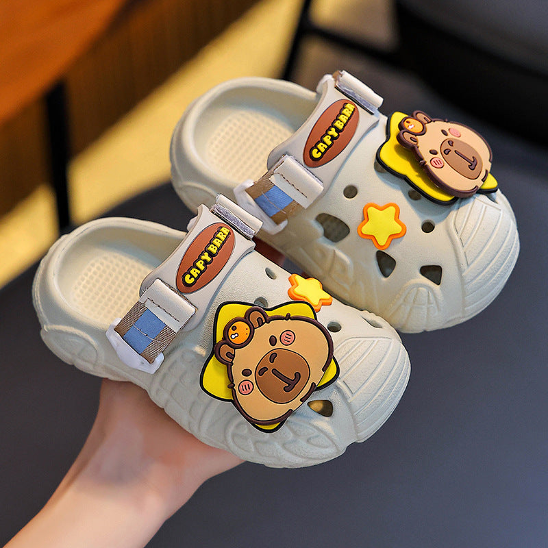 Capybara AirSoft breathable EVA kids summer sandals in multiple colours by Bunnie & Minnie