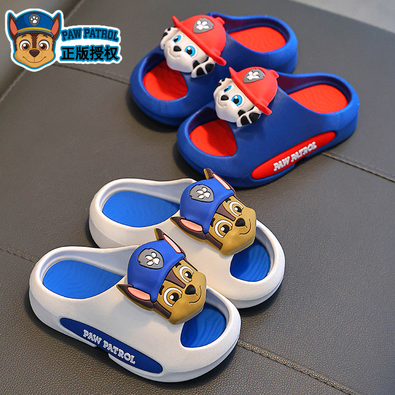 Paw Patrol themed soft step kids slippers for indoor wear by Bunnie & Minnie