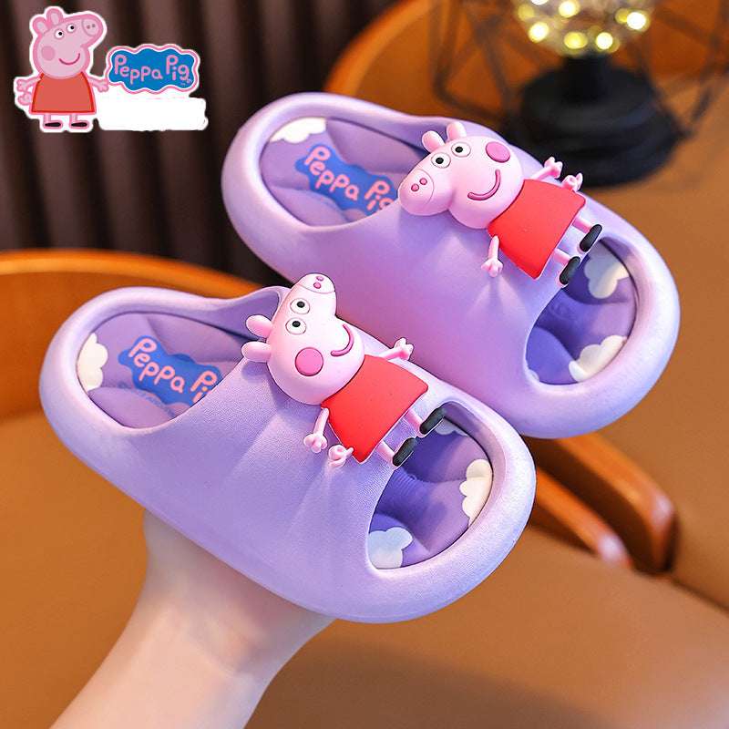 Peppa Pig inspired soft step kids summer sandals for girls by Bunnie & Minnie