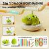 [battery model] three-in-one dinosaur sports machine [ring + skipping rope + sky rocket] e-commerce box