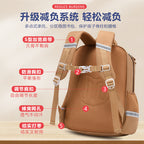 Astronaut space-themed large capacity school backpack for kids by Bunnie & Minnie