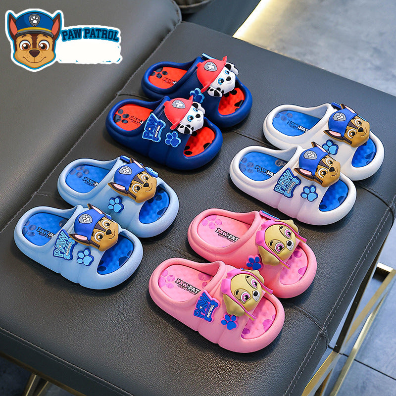 Paw Patrol themed kids sandals with soft non-slip sole by Bunnie & Minnie