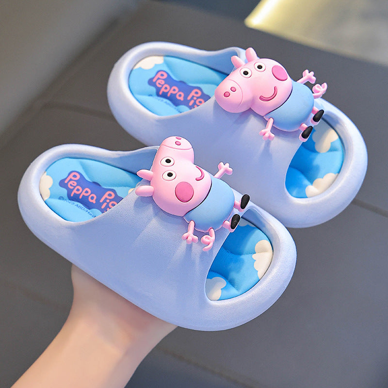 Peppa Pig inspired soft step kids summer sandals for girls by Bunnie & Minnie