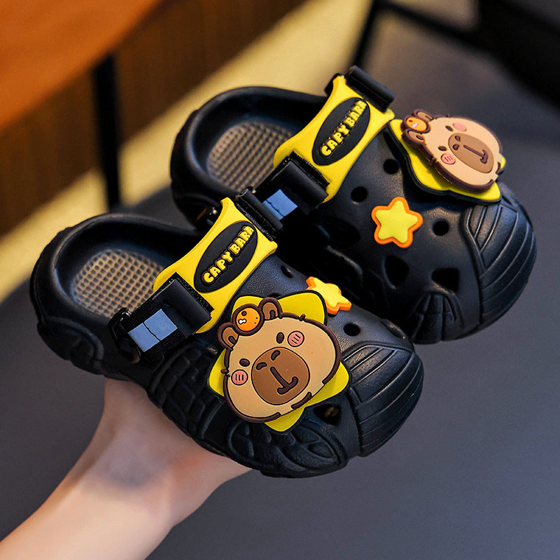 Capybara AirSoft breathable EVA kids summer sandals in multiple colours by Bunnie & Minnie