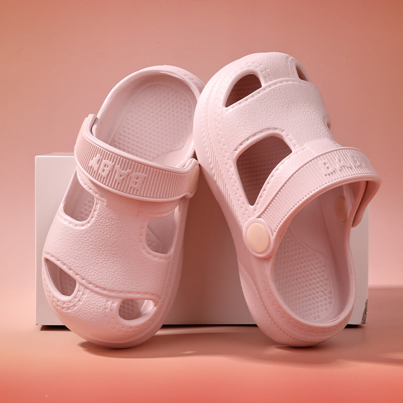Soft sole non-slip summer clogs for kids in multiple colours by Bunnie & Minnie
