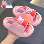 Peppa Pig inspired soft step kids summer sandals for girls by Bunnie & Minnie