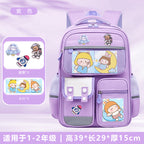 Astronaut space-themed large capacity school backpack for kids by Bunnie & Minnie