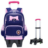 Powder blue (bow tie) - High 6-Wheel Trolley