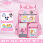 Astronaut space-themed large capacity school backpack for kids by Bunnie & Minnie