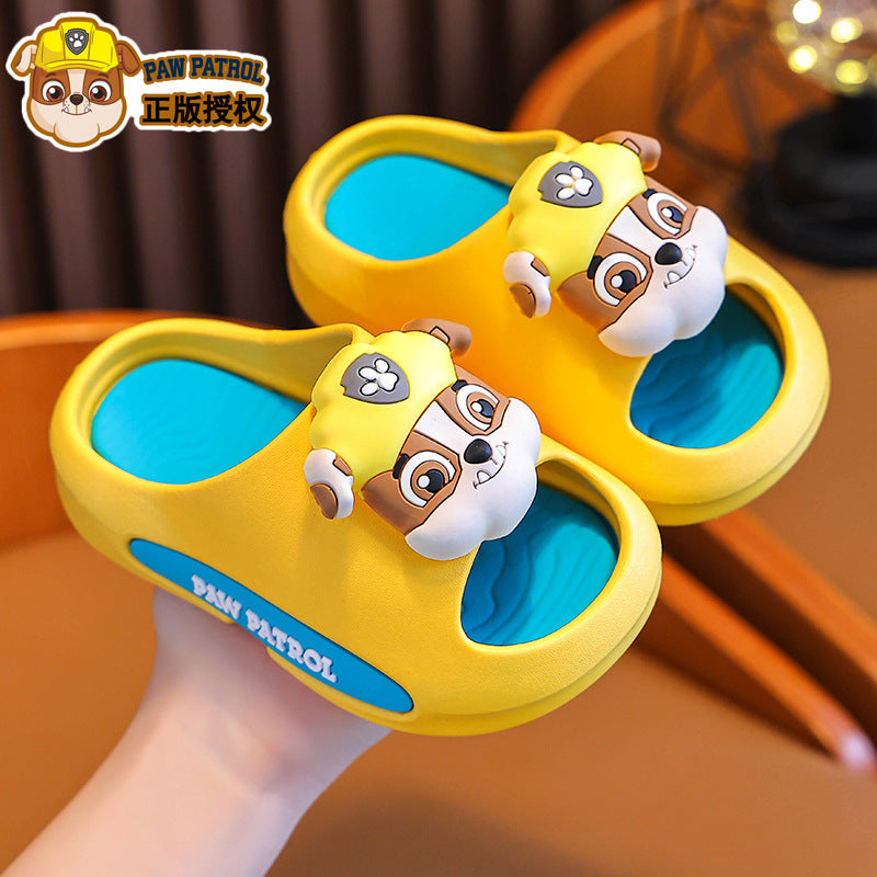 Paw Patrol themed soft step kids slippers for indoor wear by Bunnie & Minnie